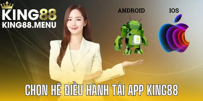 Quy trình tải King88 dành cho hai hệ điều hành